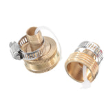 Brass,Female,Connector,Garden,Repair,Quick,Connect,Water,Fittings,Adapter,Adjustable,Clamp