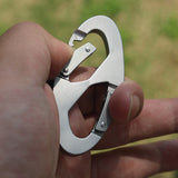 Outdoor,Thick,Aluminum,Alloy,Buckle,Keychain