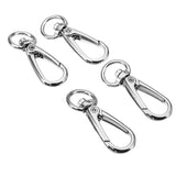 10Pcs,Silver,Alloy,Swivel,Spring,Trigger,Round