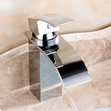 Bathroom,Waterfall,Faucet,Single,Lever,Mixer,Brass,Faucets