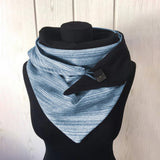 Women,Thick,Winter,Outdoor,Casual,Stripe,Pattern,Scarf,Shawl