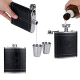 Stainless,Steel,Flask,Liquor,Bottle,Portable,Hunting,Fishing,Travel,Water,Bottle,Funnel