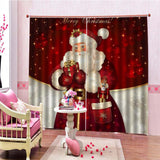 Print,Window,Curtain,Drapery,Screen,Panel,Christmas,Decoration