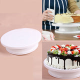 Decorating,Turntable,Rotating,Revolving,Round,Shaped,Kitchen,Display,Stand,Baking,Tools