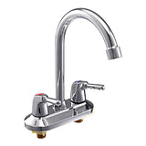 Kitchen,Water,Handle,Faucet,Double,Spout,Basin,Mixer,Bathroom