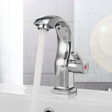 Modern,Chrome,Bathroom,Basin,Faucet,Waterfall,Spout,Single,Handle,Mixer