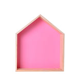 Wooden,House,Shape,Hanging,Shelf,Storage,Decorations