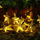 KCASA,Gardening,30LED,Solar,Panel,String,Light,Starfish,Holiday,Party,Wedding,Decoration