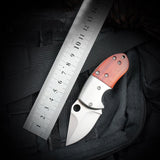 Stainless,Steel,2.2'',Foldable,Knife,Fruit,Blade,Folding,Knife,Pocket,Cutter,Outdoor,Camping,Hunting,Tactical,Survival