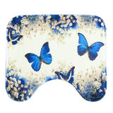 Butterflies,Therapy,Prints,Waterproof,Shower,Curtain,Bathroom,Carpets,Toilet,Cover,Floor,Bathroom,Decor