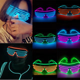 Smart,Remote,Control,Glasses,Fashion,Light,Shutter,Shaped,Glasses,Bright,Costume,Party