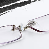 Antifatigue,Rectangle,Rimless,Lightweight,Readers,Reading,Glasses,Frameless,Presbyopic,Glasses