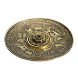 Holes,Dragon,Lotus,Incense,Burner,Holder,Retro,Censer,Plate,Stick