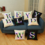 Honana,Creative,Lights,Letter,Pillowcase,Plush,Pillow,Cushion,Cover,Christmas