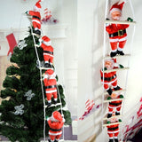 Christmas,Pendant,Merry,Christmas,Decoration,Santa,Claus,Climbing,Ladder