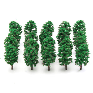 20pcs,Trees,Model,Train,Railway,Forest,Street,Scenery,Layout,Decorations