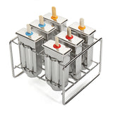 Stainless,Steel,Cavity,Cream,Maker,Mould,Popsicle,Stick,Holder