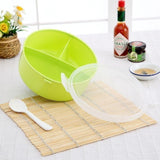 Portable,Round,Microwave,Lunch,Picnic,Container,Storage