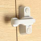 Plastic,White,Crescent,Window,Casement,Lever,Handle,Latch,Fastener