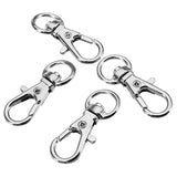 10Pcs,Silver,Alloy,Swivel,Lobster,Clasp,8.5mm,Round