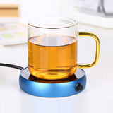 Portable,Electric,Heating,Coasters,Coffee,Water,Heater,Glass,Warmer,Office,House,Desktop