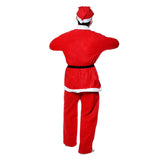 Loskii,Christmas,Santa,Claus,Costume,Adult,Cosplay,Christmas,Beard,Pants