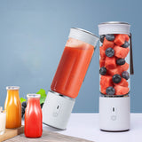 AUGIENB,500ML,Electric,Glass,Juicer,Fruit,Extractor,Machines,Personal,Portable,Blender,Maker,Shakes,Blender,Mixer,Juicer,Blade,Rechargeable,Stirring,Camping,Travel