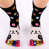 Women,Cartoon,Socks,Thick,Middle