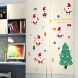 Miico,SK9230,Christmas,Catoon,Sticker,Removable,Christmas,Party,Decoration