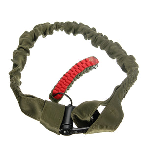 Climbing,Tactical,Single,Point,Sling,Bungee,Adjustable,Safety,Catcher,Strap