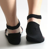 Women,Summer,Ultra,Breathable,Socks,Jacquard,Crystal,Ankle,Socks