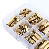 Suleve,M4BH2,180Pcs,Brass,Column,Standoff,Support,Spacer,Pillar,Board