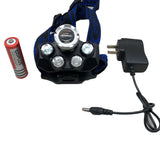 XANES,2700LM,White,Headlamp,Camping,Cycling,Hunting,Emergency,Lantern,Zoomable,Flashlight,18650,Rechargeable