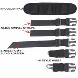 Tactical,Sling,Swivels,Strap,Multifunction,Mission,Adjustable,Oblique,Crossing,Shoulder