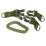 Shape,Tactical,Buckle,Climbing,Buckle,Carabiner,Multifunctional,Woven,Chain,Backpack,Accessories