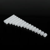 Suleve,M3NH14,140Pcs,Nylon,Standoff,White,Female,Female,Column,Spacer