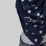 Women,Cotton,Thick,Winter,Outdoor,Casual,Stars,Pattern,Scarf,Shawl