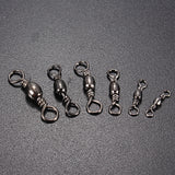 100Pcs,Fishing,Barrel,Bearing,Rolling,Swivel,Rings,Fishing,Tackle,Connector