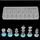 Crystal,Chess,Silicone,Ornament,Resin,Casting,Craft,Mould