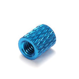 Suleve,M3AS1,10Pcs,Knurled,Standoff,Aluminum,Alloy,Anodized,Spacer