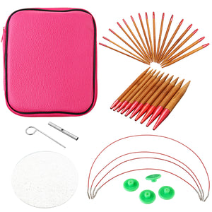 Interchangeable,Bamboo,Circular,Knitting,Needle