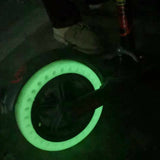 BIKIGHT,8.5inch,Scooter,Fluorescent,Shock,Absorption,Solid,Wheels,iaomi,Electric,Scooter