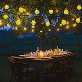 50LED,Solar,String,Lights,Outdoor,Waterproof,Modes,Lights,Globe,Garden,Decoration