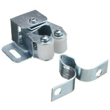 Silver,Roller,Catch,Cupboard,Cabinet,Latch,Double,Catches,Screws