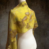 Women,Elegant,Solid,Floral,Pattern,Scarf,SHawl