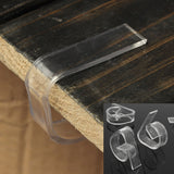 Clear,Plastic,Transparent,Tablecloth,Cover,Clips,Wedding,Props,Table,Skirting,Buckle