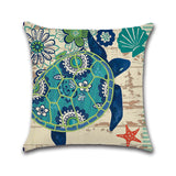 European,Style,Retro,Linen,Cotton,Pillow,Cover,Marine,Biological,Pillow,Furnishing,Mediterranean,Cushion,Cover