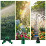 100FT,Micro,Irrigation,System,Watering,Plant,Timer,Garden