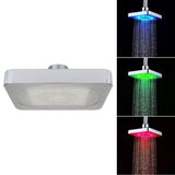 Adjustable,Light,Square,Shower,Stainless,Steel,Color,Changing,Temperature,Control,Bathroom,Showerhead