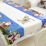 110x180cm,Rectangular,Disposable,Table,Cloth,Christmas,Tablecloth,Printed,Table,Cover